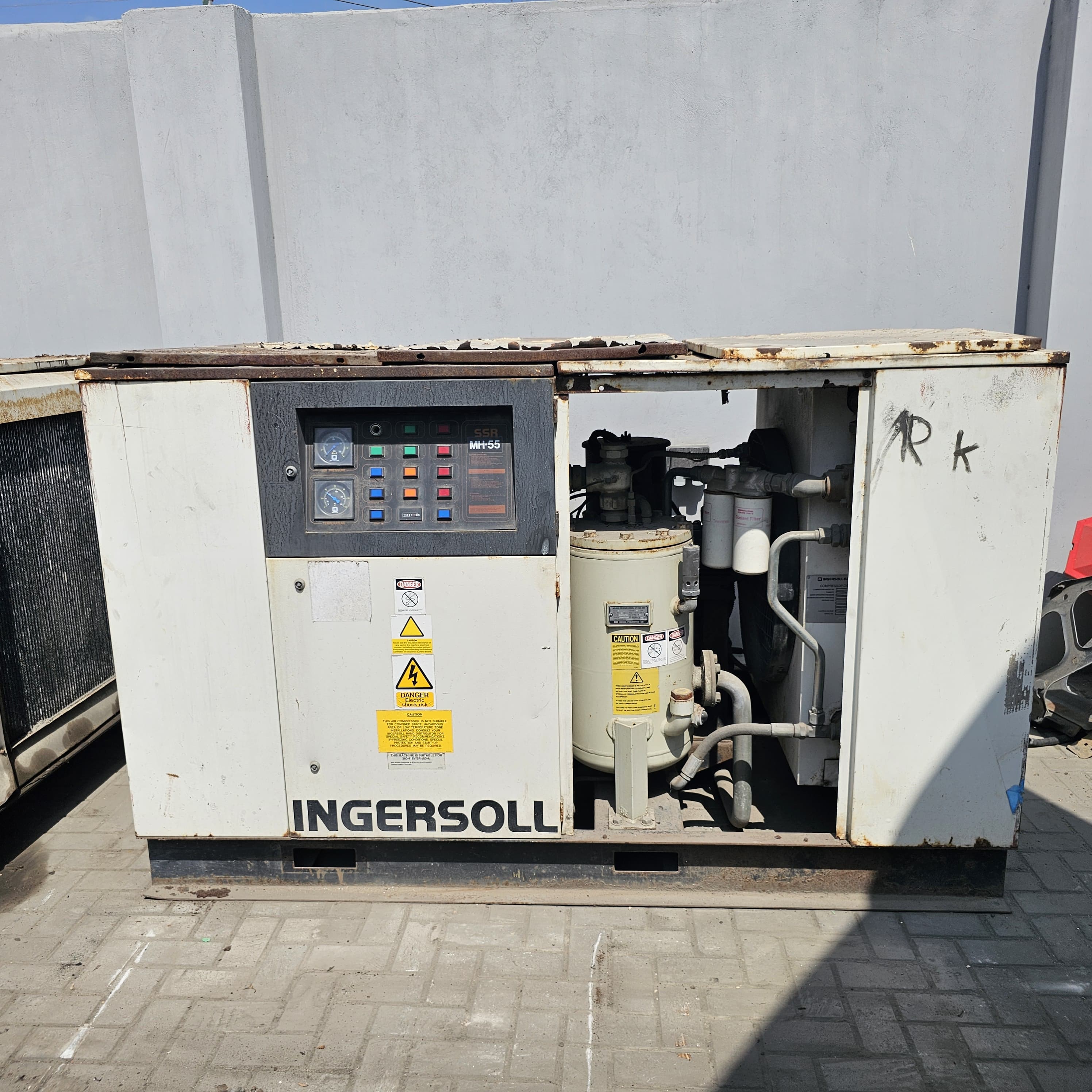 2x Used Ingersoll Rand MH55 Compressor